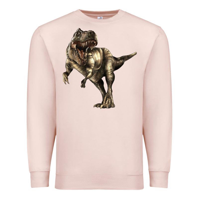 Tyrannosaurus T Rex Premium Sweatshirt by LillyAllenDesigns | Teevron