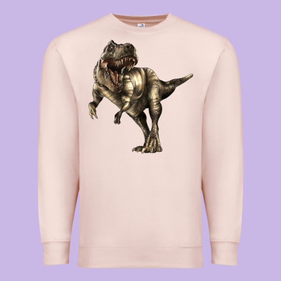 Tyrannosaurus T Rex Premium Sweatshirt Designed By Lillyallendesigns