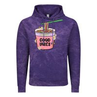 Cloud Purple instant good vibes noodles Vintage Hoodie - MaliasSmallBusiness