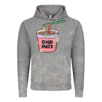 Cloud Rock instant good vibes noodles Vintage Hoodie - MaliasSmallBusiness