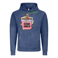 Instant Good Vibes Noodles Vintage Hoodie | Teevron