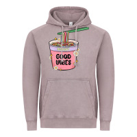 Vintage Zinc instant good vibes noodles Vintage Hoodie - MaliasSmallBusiness