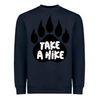 Navy take a hike Heavyweight Sweatshirt - Unal Design