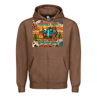 Chestnut the best days are spent camping Zipper Hoodie - JahusDesignShop
