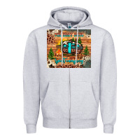 Heather Grey the best days are spent camping Zipper Hoodie - JahusDesignShop