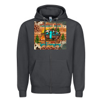 Smoke the best days are spent camping Zipper Hoodie - JahusDesignShop