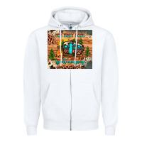 White the best days are spent camping Zipper Hoodie - JahusDesignShop