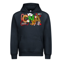 Navy Christmas CNA Certified Nursing Assistant Urban Hoodie - LillyAllenDesigns