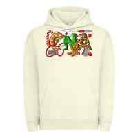 Pigment Pistachio Christmas CNA Certified Nursing Assistant Urban Hoodie - LillyAllenDesigns
