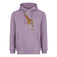 Lavender giraffe Heavyweight Hoodie - LillyAllenDesigns