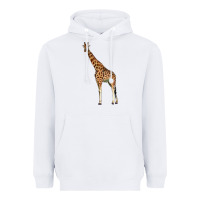 White giraffe Heavyweight Hoodie - LillyAllenDesigns