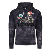 Cloud Black look at me being all festive and shit Vintage Hoodie - MaliasSmallBusiness