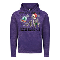 Cloud Purple look at me being all festive and shit Vintage Hoodie - MaliasSmallBusiness