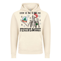 Vintage Artic look at me being all festive and shit Vintage Hoodie - MaliasSmallBusiness