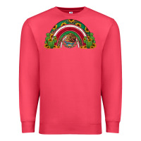 Cardinal mexican flag cactus and sunflowers rainbow Premium Sweatshirt - Jasminsmagicworld