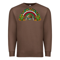 Chestnut mexican flag cactus and sunflowers rainbow Premium Sweatshirt - Jasminsmagicworld