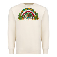 Sandshell mexican flag cactus and sunflowers rainbow Premium Sweatshirt - Jasminsmagicworld