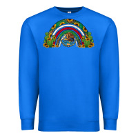 True Royal mexican flag cactus and sunflowers rainbow Premium Sweatshirt - Jasminsmagicworld