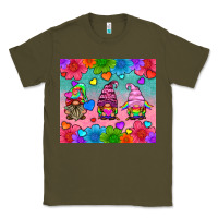 Army Green lgbtq genomes Classic Tee - HRA Design Shop