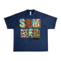 Navy summer lovin Urban Heavy Tee - texasbilliewilder