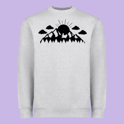 Heavyweight Sweatshirt Mountain