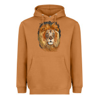 Meerkat Lion Head Heavyweight Hoodie - LillyAllenDesigns