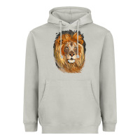 Moon Dust Lion Head Heavyweight Hoodie - LillyAllenDesigns