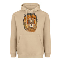 Mushroom Lion Head Heavyweight Hoodie - LillyAllenDesigns