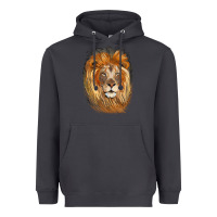 Smoke Lion Head Heavyweight Hoodie - LillyAllenDesigns