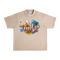 French Oak nails Urban Heavy Tee - BarkalooDesign