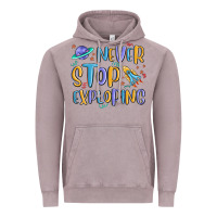 Vintage Zinc never stop exploring Vintage Hoodie - MaliasSmallBusiness