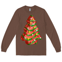 Chestnut red christmas cake fa element Long Sleeve Tee - FaDigitalArtStudio