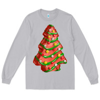 Moon Dust red christmas cake fa element Long Sleeve Tee - FaDigitalArtStudio