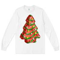 White red christmas cake fa element Long Sleeve Tee - FaDigitalArtStudio