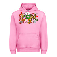 Fuchsia Pink Christmas lpn certified nursing assistant Urban Hoodie - LillyAllenDesigns