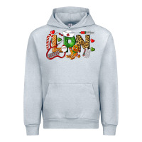 Heather Grey Christmas lpn certified nursing assistant Urban Hoodie - LillyAllenDesigns