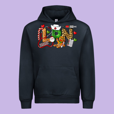 Christmas Lpn Certified Nursing Assistant Urban Hoodie Designed By Lillyallendesigns