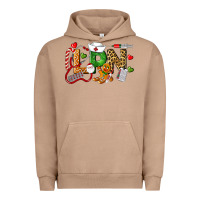 Pigment Burro Christmas lpn certified nursing assistant Urban Hoodie - LillyAllenDesigns