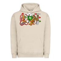 Pigment French Oak Christmas lpn certified nursing assistant Urban Hoodie - LillyAllenDesigns