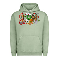 Pigment Oil Green Christmas lpn certified nursing assistant Urban Hoodie - LillyAllenDesigns