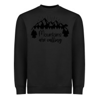 Black Mountains Heavyweight Sweatshirt - Unal Design