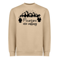 Mushroom Mountains Heavyweight Sweatshirt - Unal Design