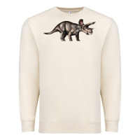 Sandshell Triceratops Horridus Premium Sweatshirt - LillyAllenDesigns