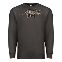 Smoke Triceratops Horridus Premium Sweatshirt - LillyAllenDesigns