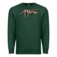 Sports Green Triceratops Horridus Premium Sweatshirt - LillyAllenDesigns