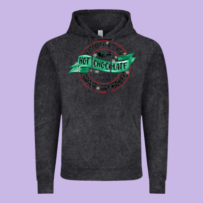Vintage Hoodie reindeer brewed santa approved