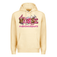Pina Colada nurse with valentines day element Premium Hoodie - AdoDesignShop