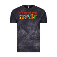 Cloud Black lets get one thing straight Vintage Tee - texasbilliewilder