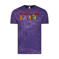 Cloud Purple lets get one thing straight Vintage Tee - texasbilliewilder