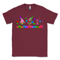 Burgundy lgbtq gnome  libbey glass Classic Tee - HRA Design Shop